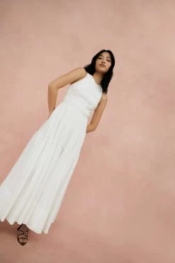 Tidal Corset Midi Dress -Aje 11 AJE AW22 2780 copy