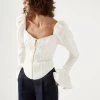 Giselle Long Sleeve Corset Top