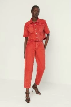 Gianna Denim Pant -Aje 20 5d5d0a18 fcb3 41a7 9e33 0ad2e407143f