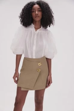 Modest Shirt -Aje 21AW1002 IVRY 1