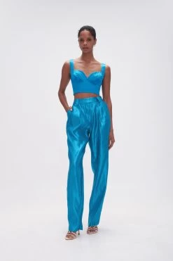 Gracious Pant -Aje 21AW3003 AZR BLU 3 0ba0ead2 e918 4608 b4fb e9f4b5a181f5