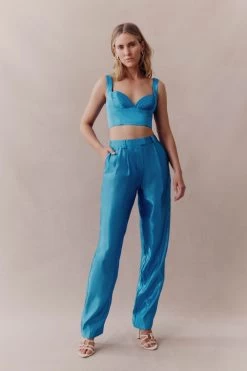 Gracious Pant -Aje 21AW3003 AZR BLU 7