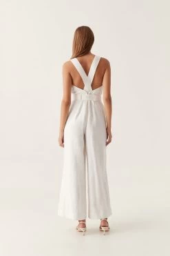 Vista Cross Back Pocket Jumpsuit 9 Vista Cross Back Pocket Jumpsuit -Aje 21RE3061 IVRY 5