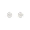 Poise Logo Pearl And Pebble Earring