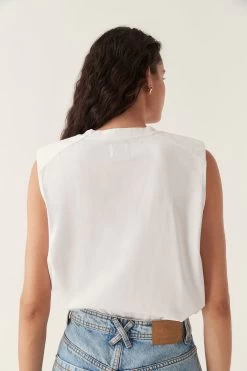 Evie Tank -Aje 22CO1143 WHT 5