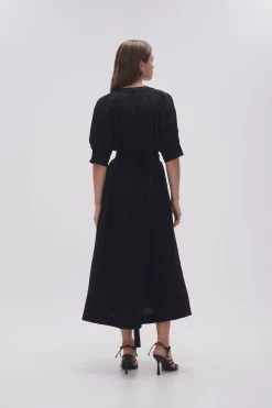 Ennoble Dress 9 Ennoble Dress -Aje 22CO5140 BLK 5