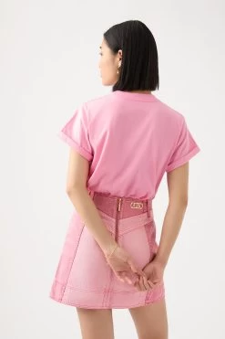 Pippa Embellished Tee -Aje 22RE1019 BL PNK SIL 6 602c5b4b 59da 4078 a7ed 803669f39742