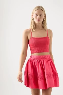 Coronil Knit Crop Top