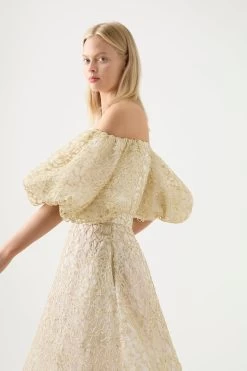 Patina Lace Top -Aje 22RE1881 IVRY 5