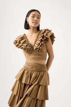 Rhythmic Frill Bodice