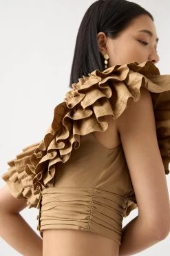 Rhythmic Frill Bodice 9 Rhythmic Frill Bodice -Aje 22RE1917 WIL 4