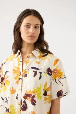 Sandy Pocket Floral Shirt -Aje 22RE1930 PRESSDSUNF 4