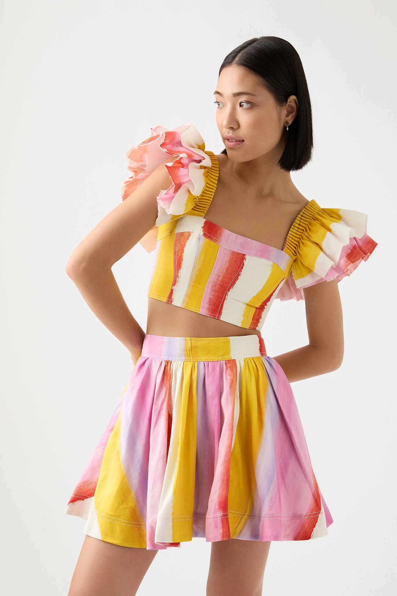 Imagination Frill Sleeve Top 1 Imagination Frill Sleeve Top