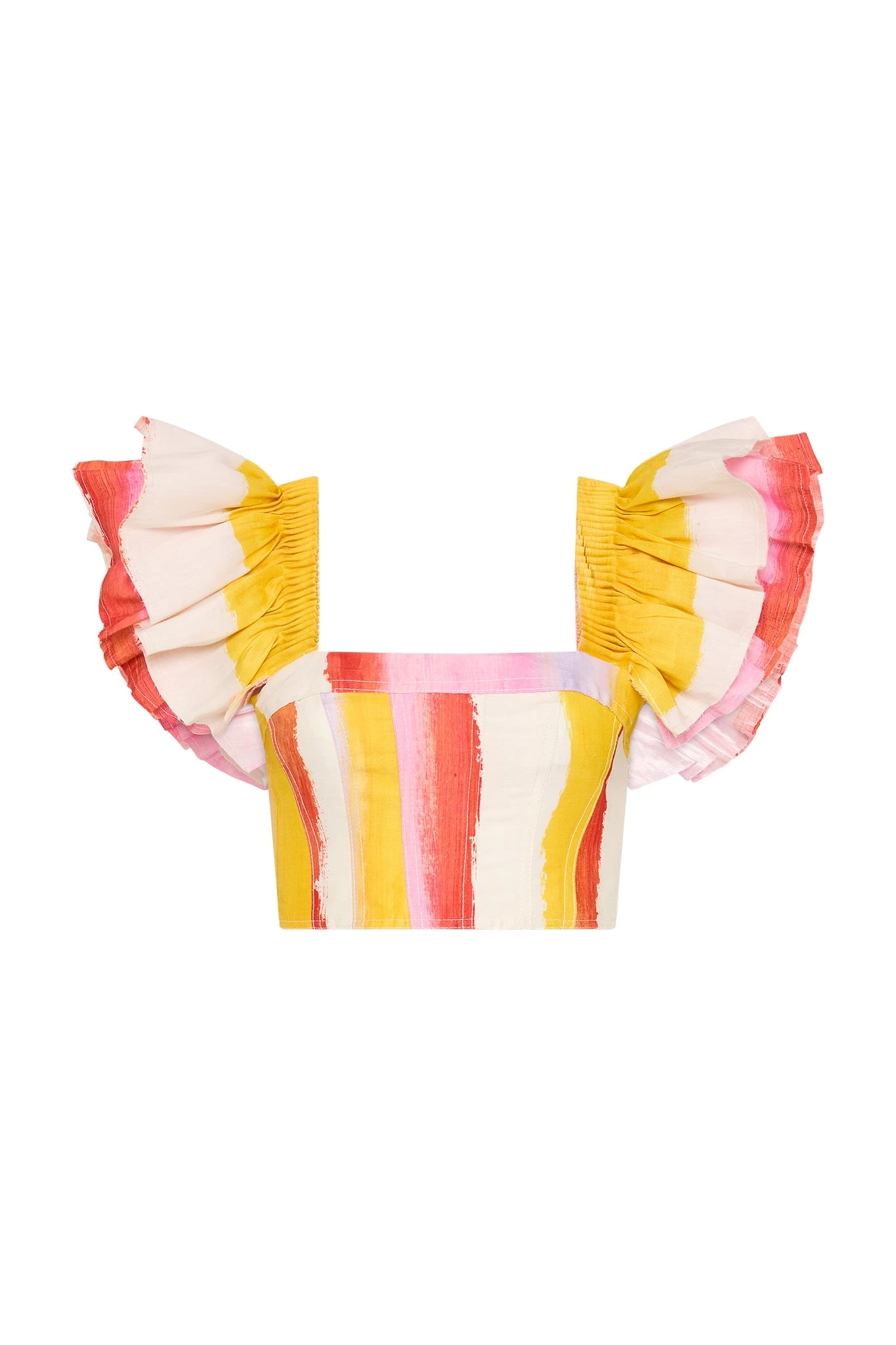 Imagination Frill Sleeve Top 2 Imagination Frill Sleeve Top - Image 2