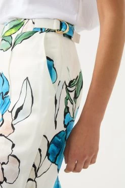 Impressionist Flared Pant -Aje 22RE3321 CL CAM 4