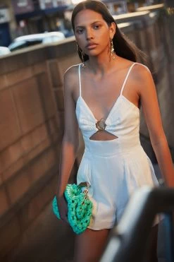 Simone Ring Cut Out Playsuit