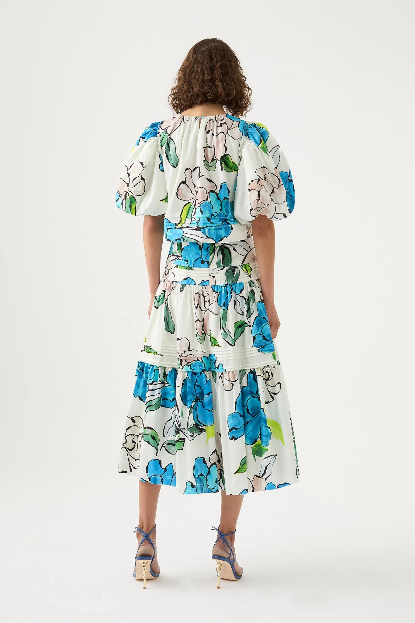 Maison Tiered Midi Skirt 5 Maison Tiered Midi Skirt - Image 5