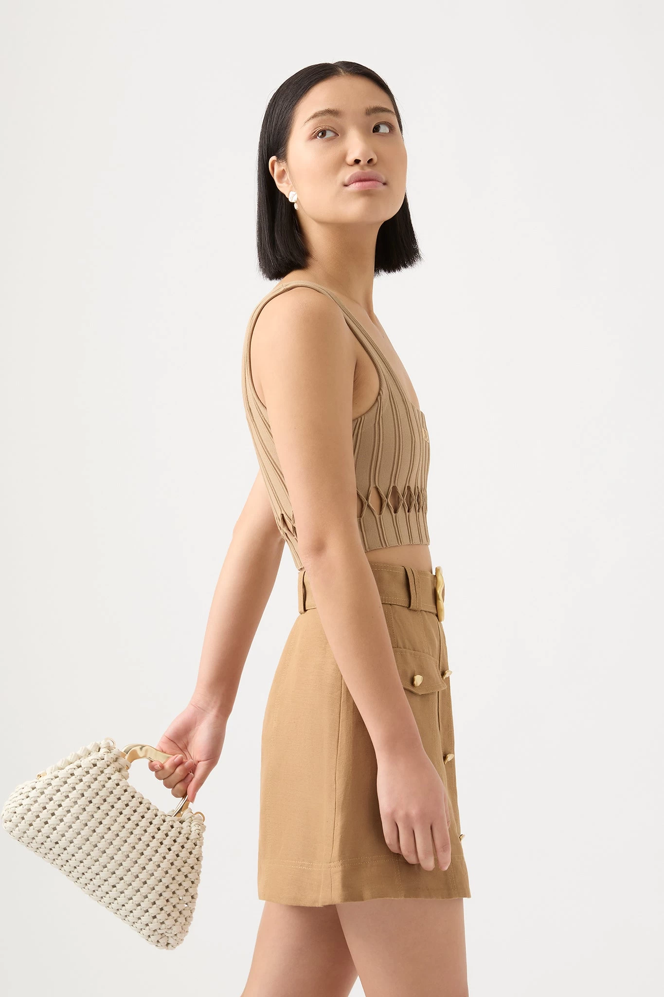 Peace Utility Mini Skirt 5 Peace Utility Mini Skirt - Image 5