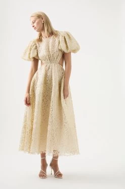 Patina Lace Midi Dress