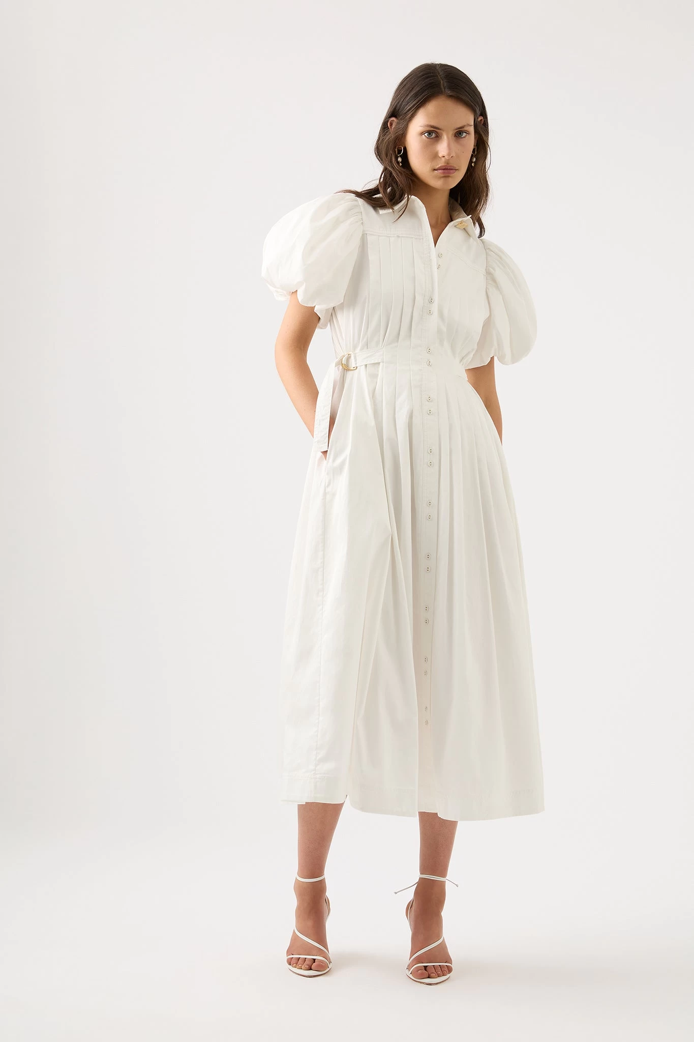 Prairie Pleated Midi Dress 1 Prairie Pleated Midi Dress
