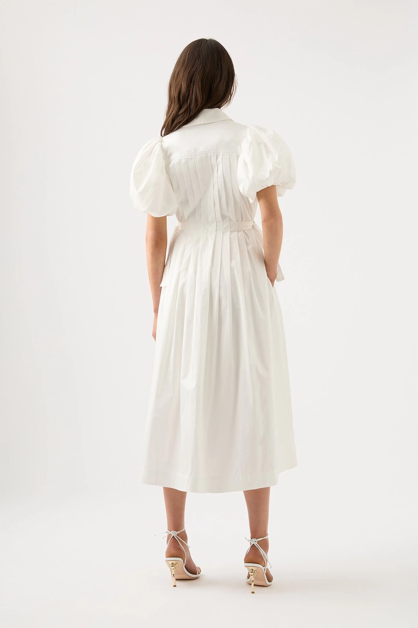 Prairie Pleated Midi Dress 5 Prairie Pleated Midi Dress - Image 5