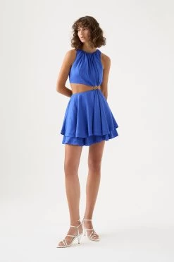 Holt Cut Out Ring Mini Dress