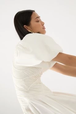 Dawn Drawstring Mini Dress -Aje 22RE5637 IVRY 6