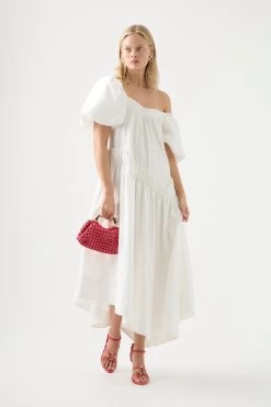 Severine Smock Midi Dress