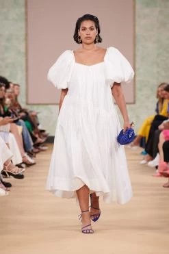 Severine Smock Midi Dress 9 Severine Smock Midi Dress -Aje 22RE5648 IVRY 3