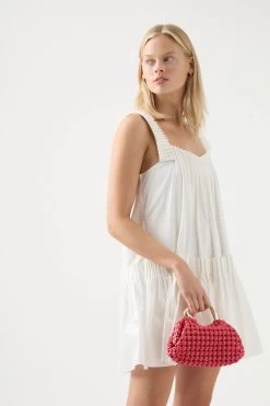 Cecilia Smock Mini Dress -Aje 22RE5656 IVRY 5