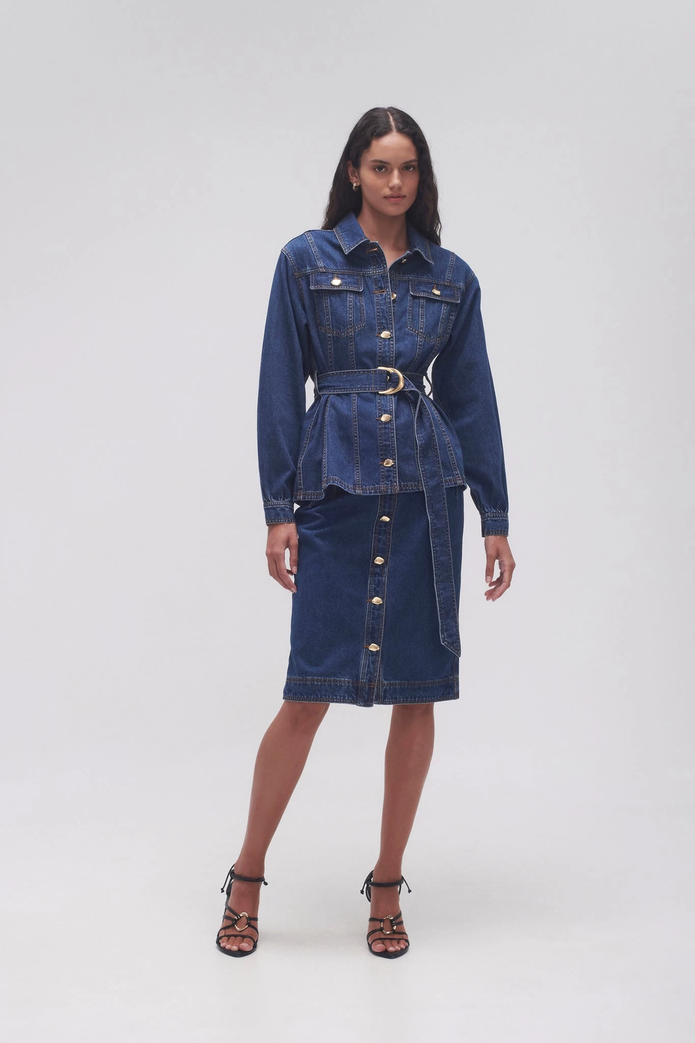 Colorado Belted Denim Shirt 6 Colorado Belted Denim Shirt - Image 6