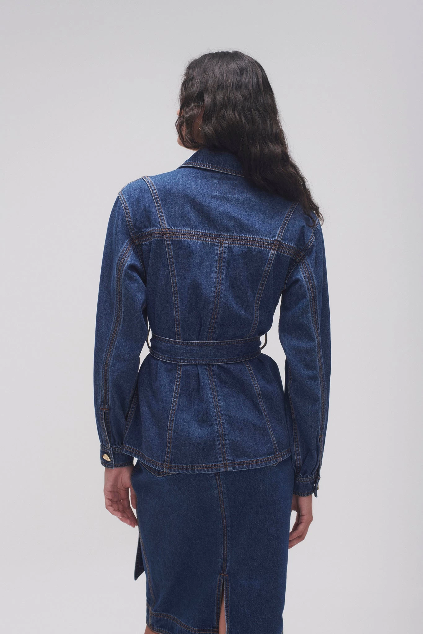 Colorado Belted Denim Shirt 7 Colorado Belted Denim Shirt - Image 7