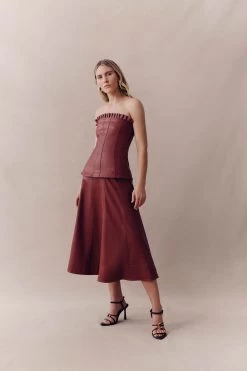 Stanhope Vegan Leather Top