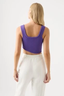 Hyades Braided Knit Tank -Aje 23AW1092 DP VLT 5