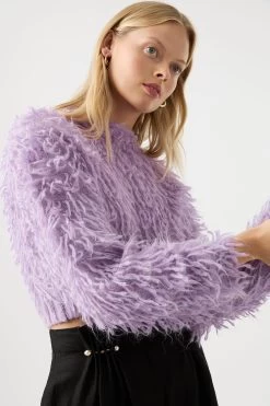 Luna Funnel Neck Knit -Aje 23AW1096 LLC 4