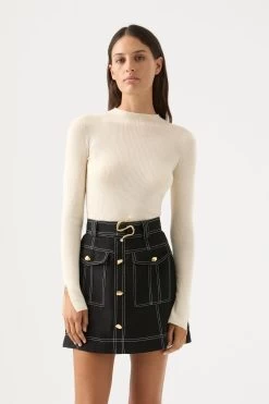 Alina Rib Knit Top 13 Alina Rib Knit Top -Aje 23AW1162 CRM 1 1365x eabd6ff3 dd05 4618 82a5 2d512e9015a2