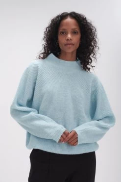 Seascape Oversized Jumper -Aje 23AW1241 SPMNT BLU 4