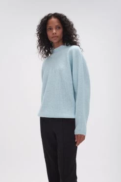 Seascape Oversized Jumper -Aje 23AW1241 SPMNT BLU 5