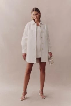 Flourisher Braided Shirt -Aje 23AW1319 IVRY 7