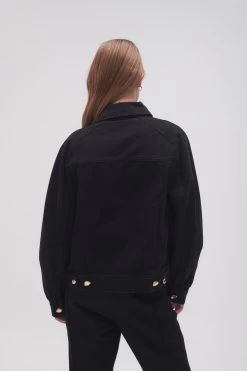 Willa Denim Jacket -Aje 23AW2040 BLK 6