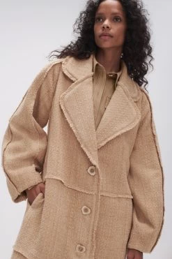 Rebellion Coat -Aje 23AW2066 TPE GRY 4