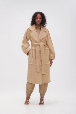 Rebellion Coat -Aje 23AW2066 TPE GRY 5