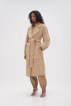 Rebellion Coat -Aje 23AW2066 TPE GRY 6