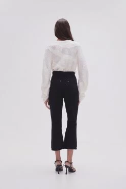 Willa Bootleg Jeans -Aje 23AW3007 BLK 5