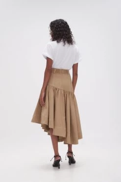 Willow Utility Midi Skirt -Aje 23AW4054 TPE GRY 5