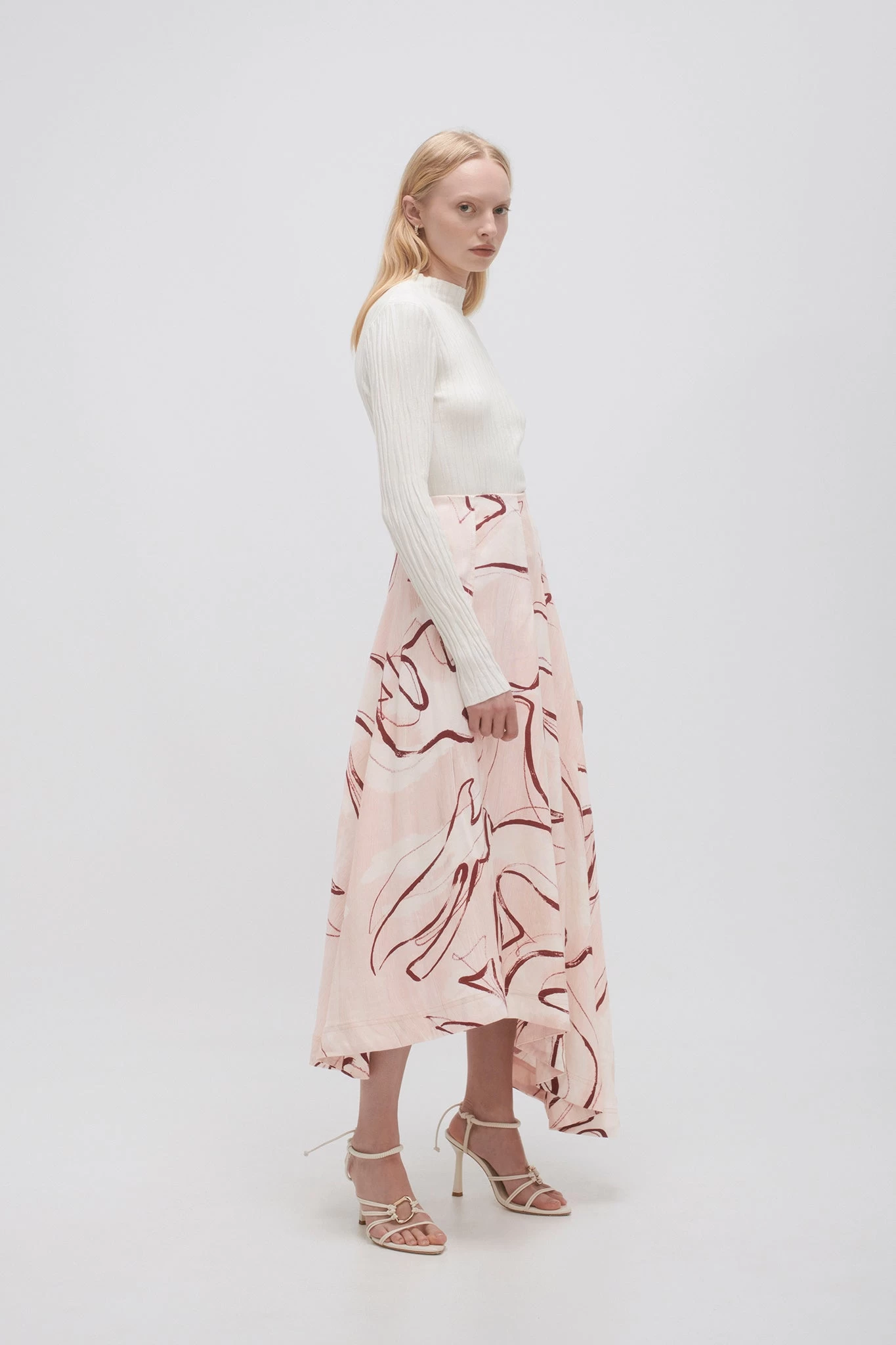 Jeanne Dipped Midi Skirt 3 Jeanne Dipped Midi Skirt - Image 3