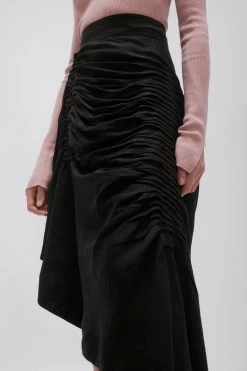 Memoir Asymmetric Midi Skirt 13 Memoir Asymmetric Midi Skirt -Aje 23AW4067 BLK 7 3e40fd4f bde2 45d2 b781 1938b4b89c7a