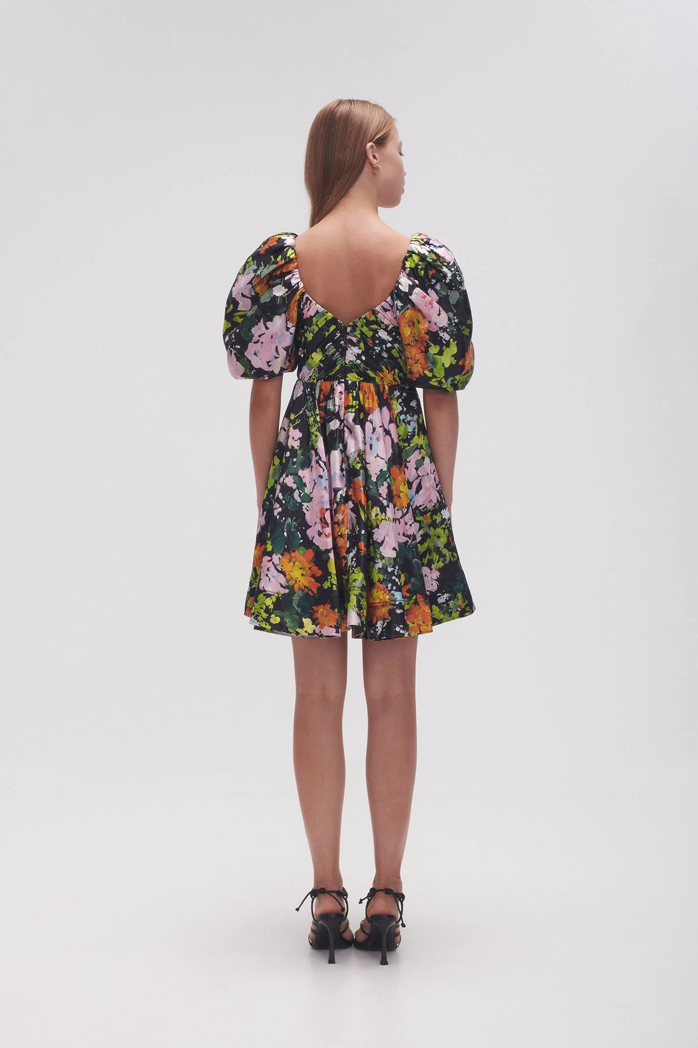 Gabrielle Plunge Mini Dress 6 Gabrielle Plunge Mini Dress - Image 6