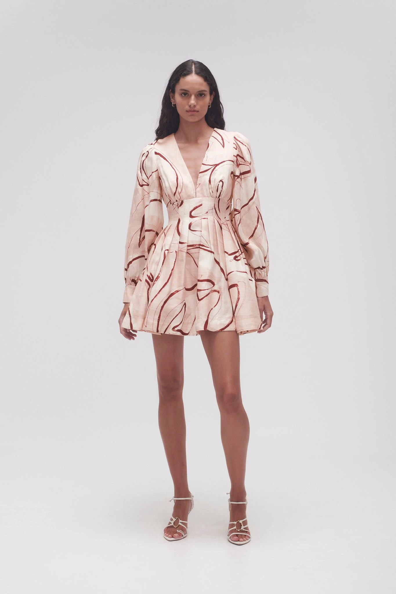Amelia Plunge Mini Dress 1 Amelia Plunge Mini Dress