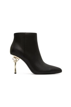 Quinn Ribbon Heel Ankle Boot